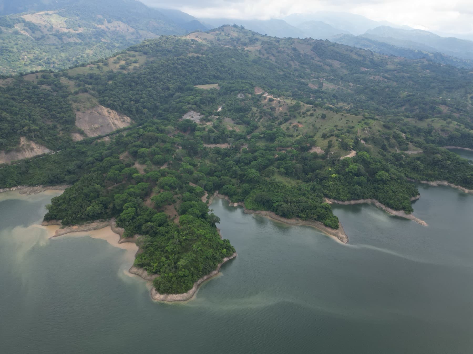 Vista aérea del entorno natural